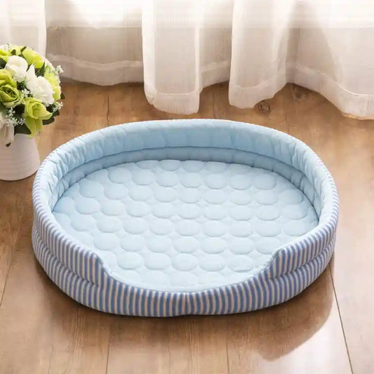 Cuccia Tonda per Cani e Gatti - Fondo Trapuntato Antiscivolo by Dog Moda