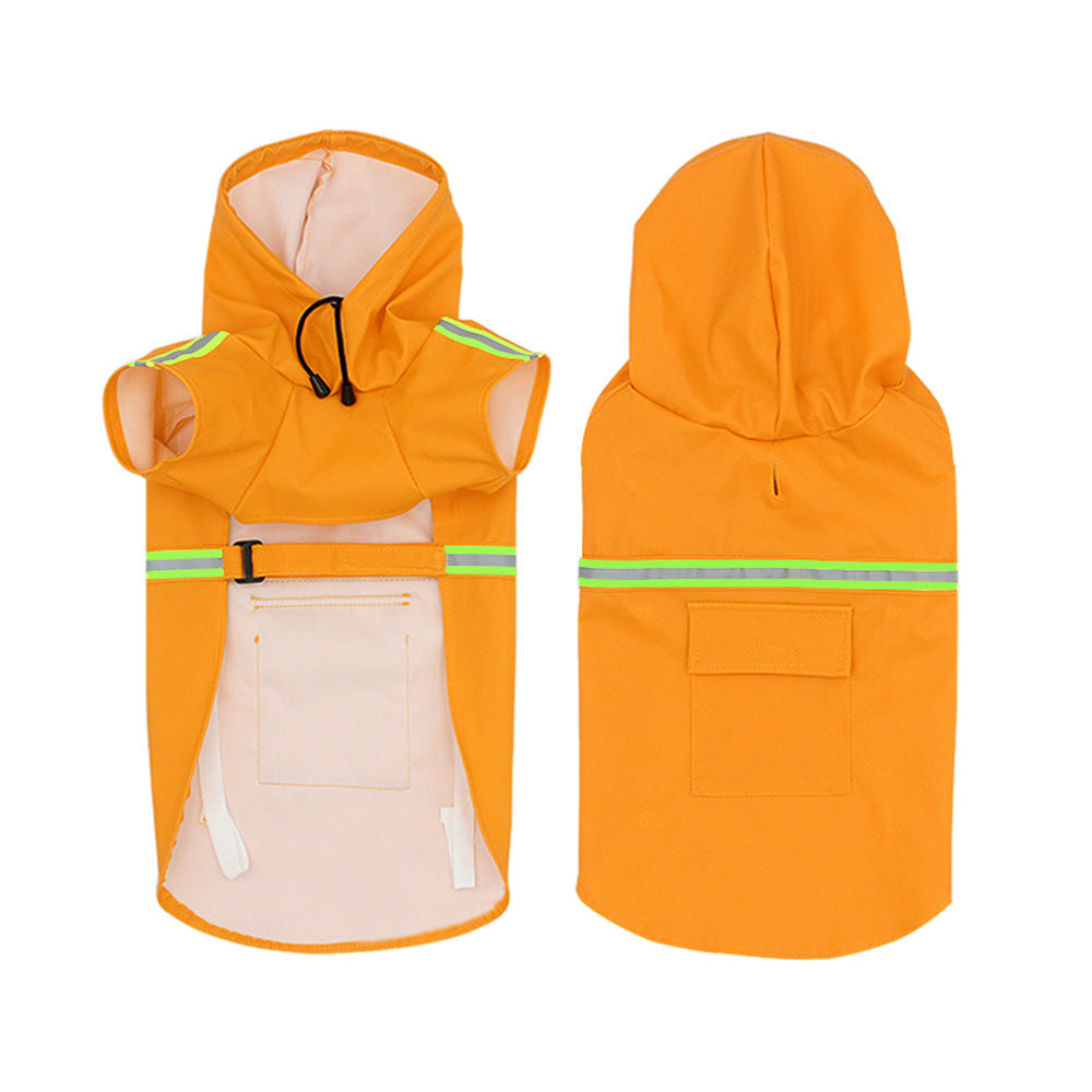 Reflective Dog Raincoat "Lisbon"