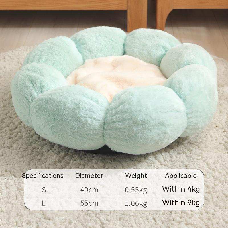 Flower Shape Dog Bed – Soft and Cozy Nest