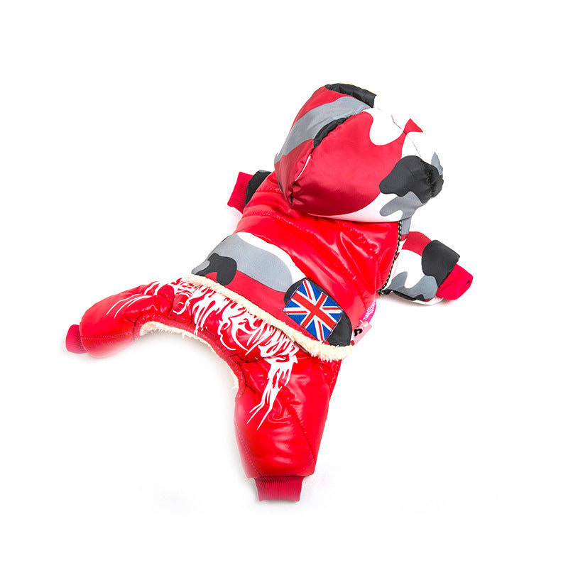 Dog Down Jacket "Street Angel" Model