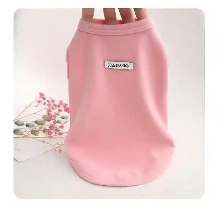 Canottiera in cotone per cani Bichon leggera e traspirante by Dog Moda