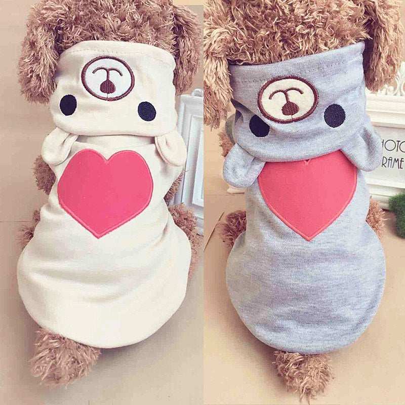 Dog T-shirt with hood "Oliver"