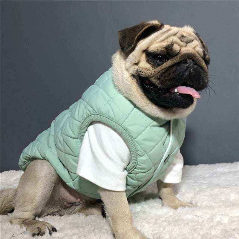 Cappotto Invernale Cane "Beache" con Bottoni – Morbido e Caldo