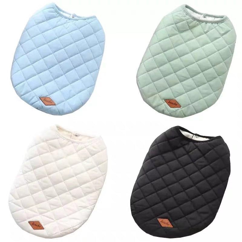 Cappotto Invernale Cane "Beache" con Bottoni – Morbido e Caldo