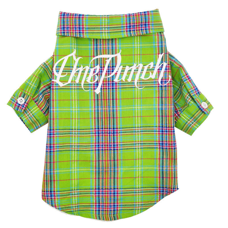 Set aus Jeansbluse und Weste für Hunde, Modell „Punch“