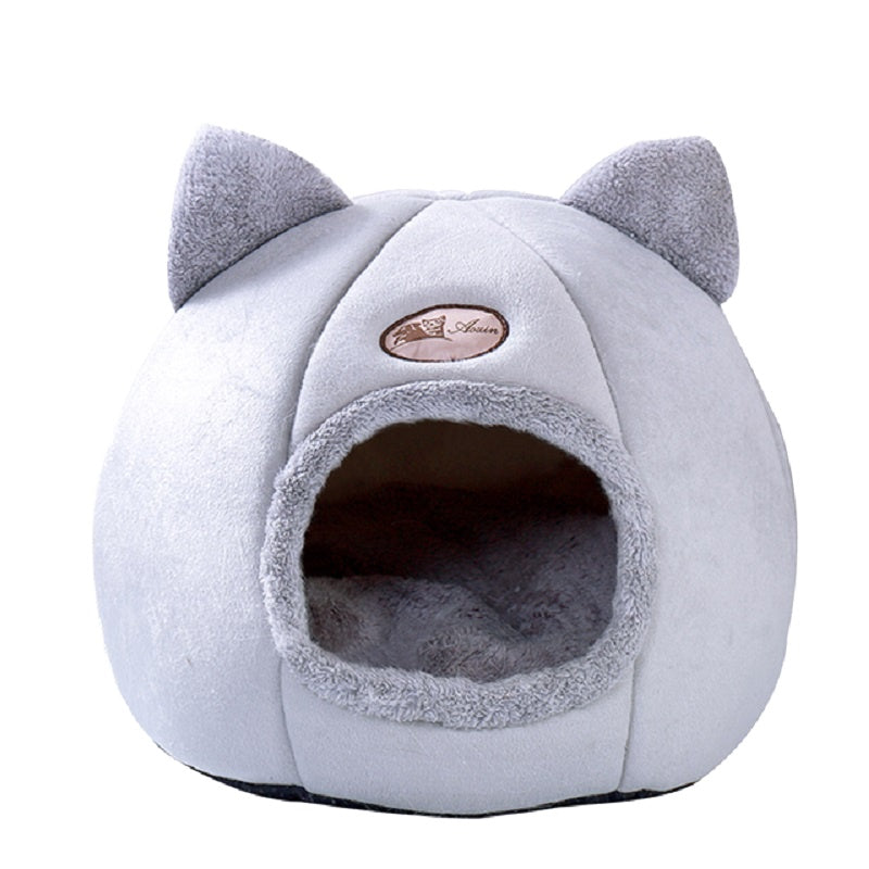 Cuccia per Gatti "Kiki" – Letto Enclosed Morbido e Caldo