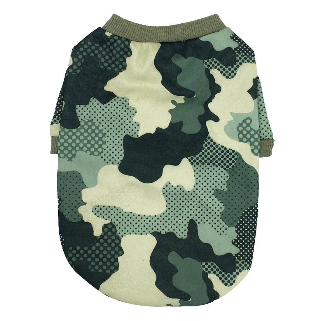 "Pongo" Cotton Camouflage Dog Shirt
