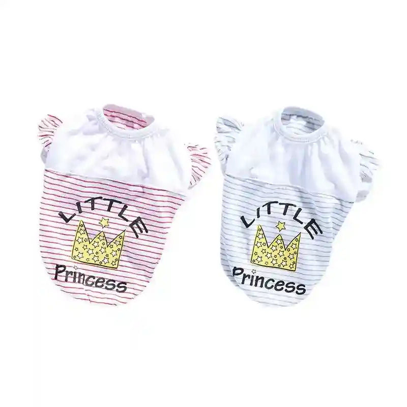 Maglietta Cani Little Princess - Cotone Morbido by Dog Moda