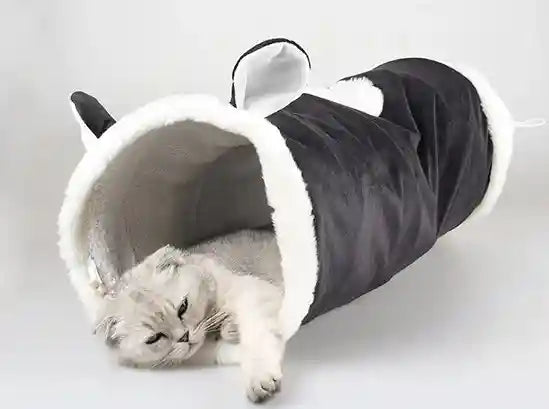 Gioco Tubo Sonoro per Gatti - Peluche Interattivo 70cm by Dog Moda