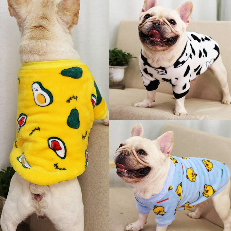 "Archimede" Fleece Dog Sweatshirt - Warmth and Style for Your Best Friend 
