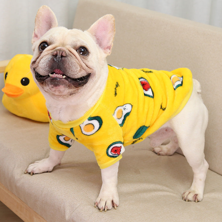 "Archimede" Fleece Dog Sweatshirt - Warmth and Style for Your Best Friend 