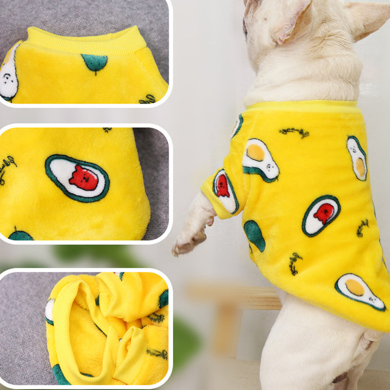 "Archimede" Fleece Dog Sweatshirt - Warmth and Style for Your Best Friend 
