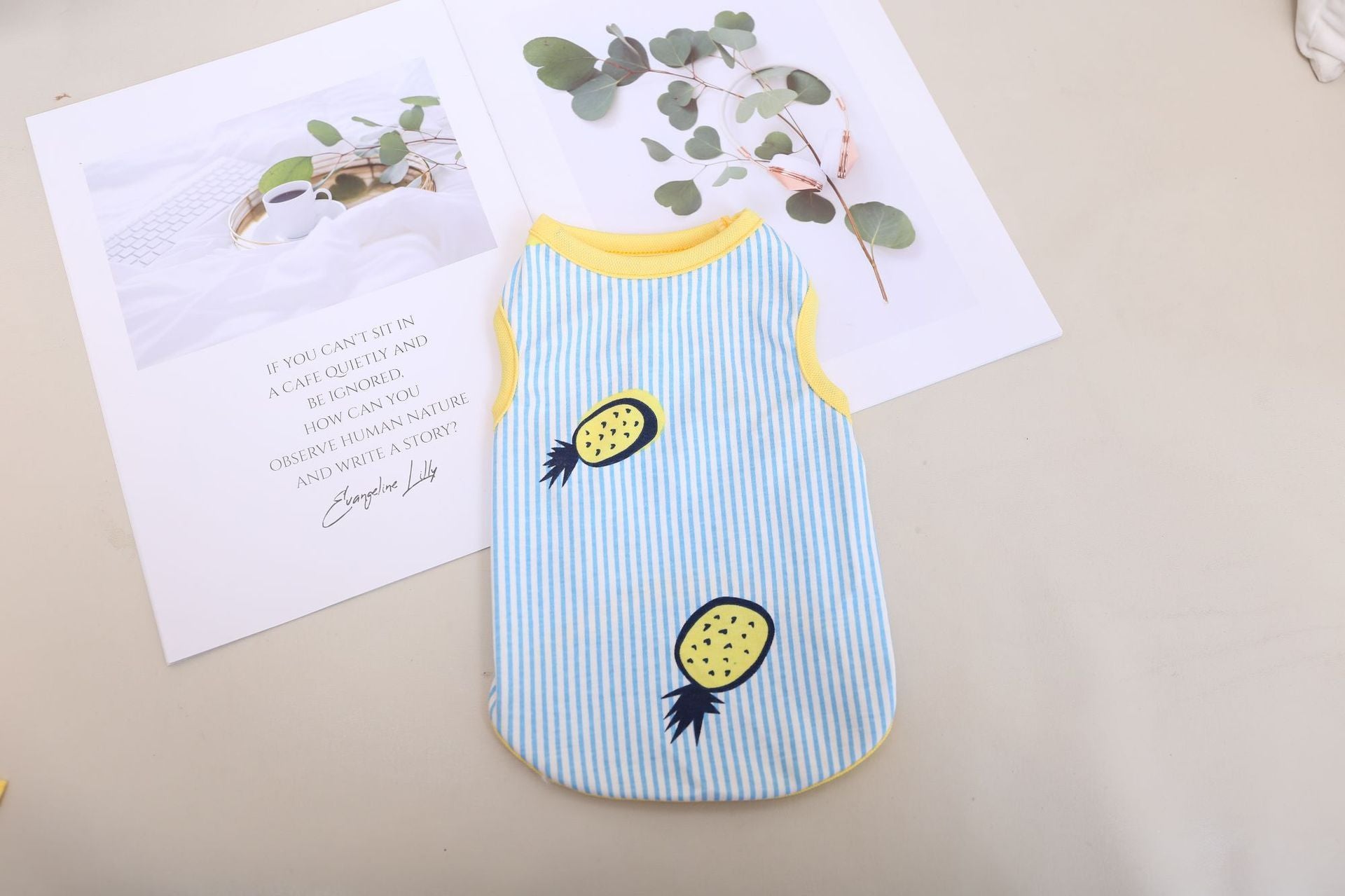 Spring Dress for Dogs – Model "Pineapple" 