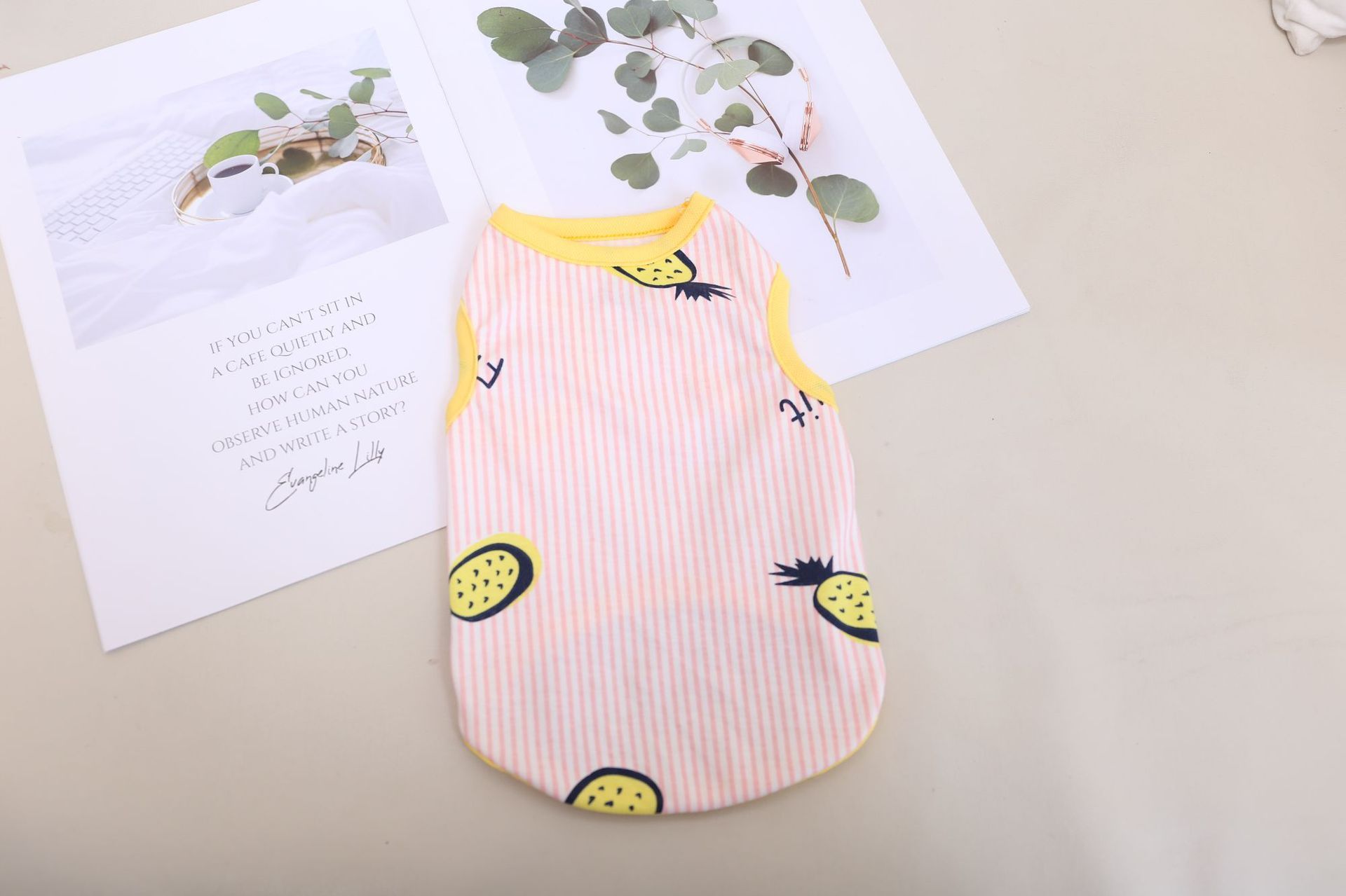 Spring Dress for Dogs – Model "Pineapple" 