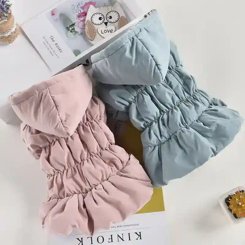 Abrigo para Perros Mild con Capucha - Forro Polar Acolchado de Invierno