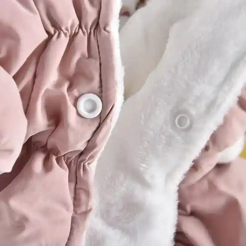 Abrigo para Perros Mild con Capucha - Forro Polar Acolchado de Invierno