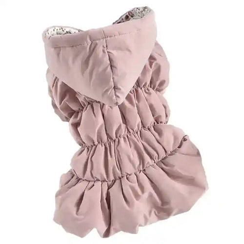 Manteau pour chiens Mild avec capuche - Polaire matelassée d'hiver