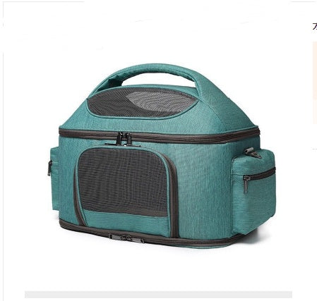Carrier bag with top handle and shoulder strap "Discovery"
