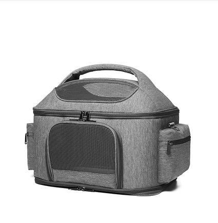 Carrier bag with top handle and shoulder strap "Discovery"