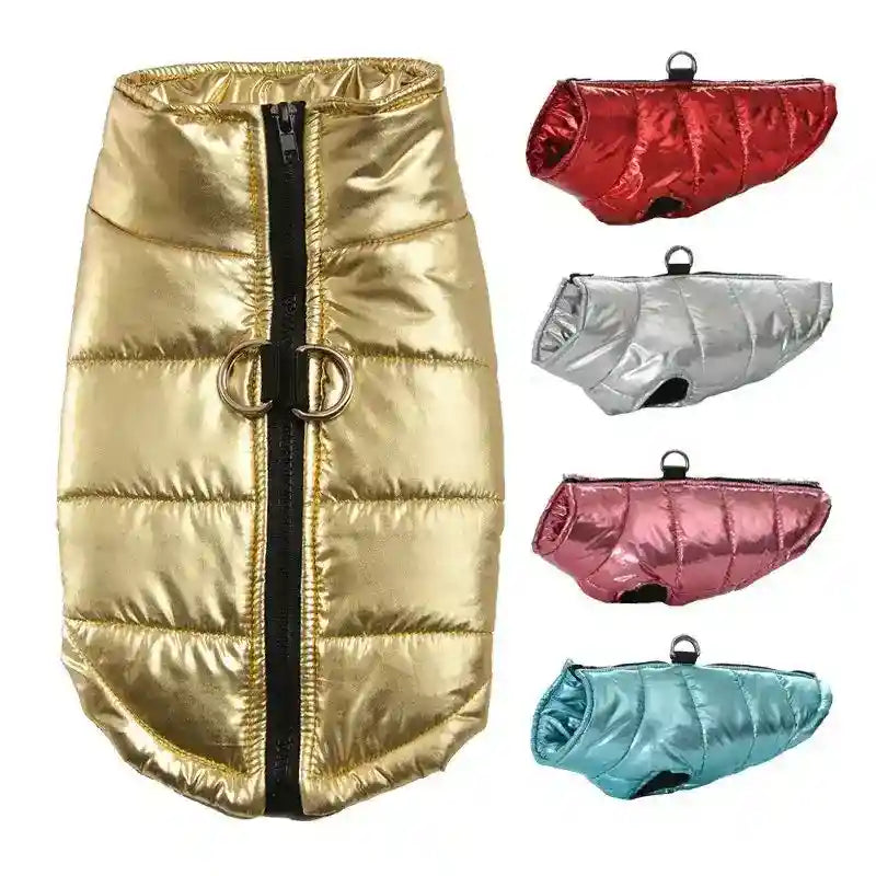 Gilet Impermeabile Cani con Anello Guinzaglio - 6 Taglie by Dog Moda