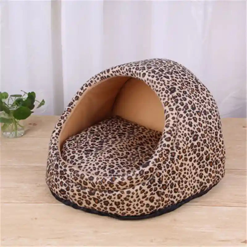 犬と猫用ベッド - 滑り止めぬいぐるみ