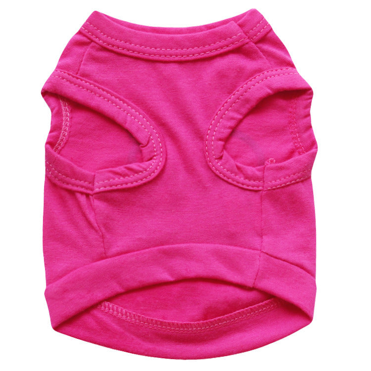 Maglietta in cotone per cani "Pink Skull" - Stile unico e comfort assoluto