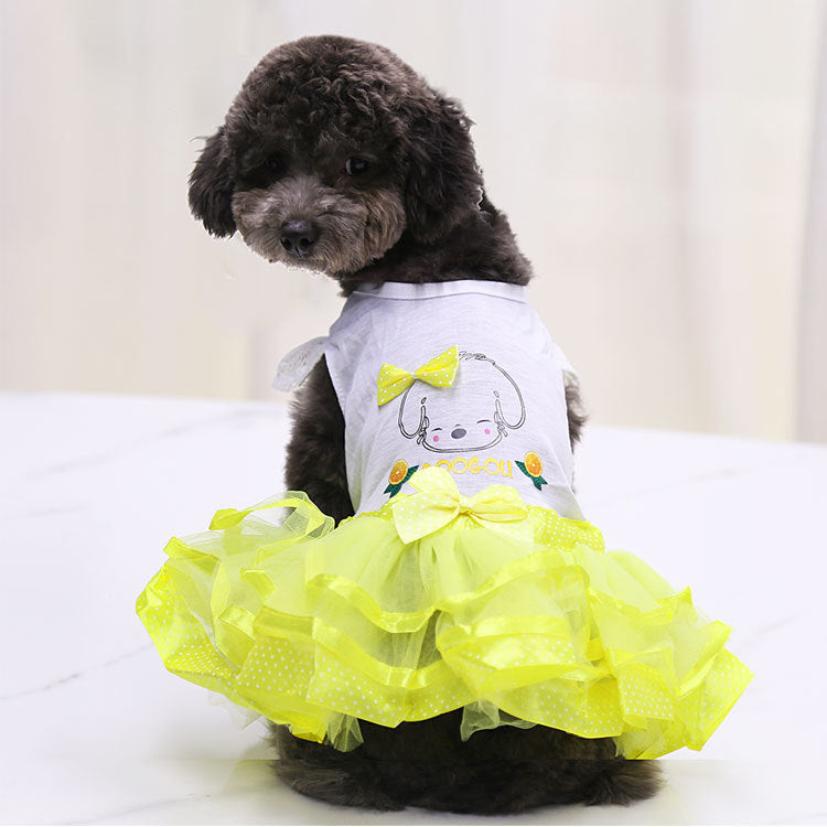 Elegant Poodle Dress "Googou" - Style and Comfort for Your Four-Legged Friend