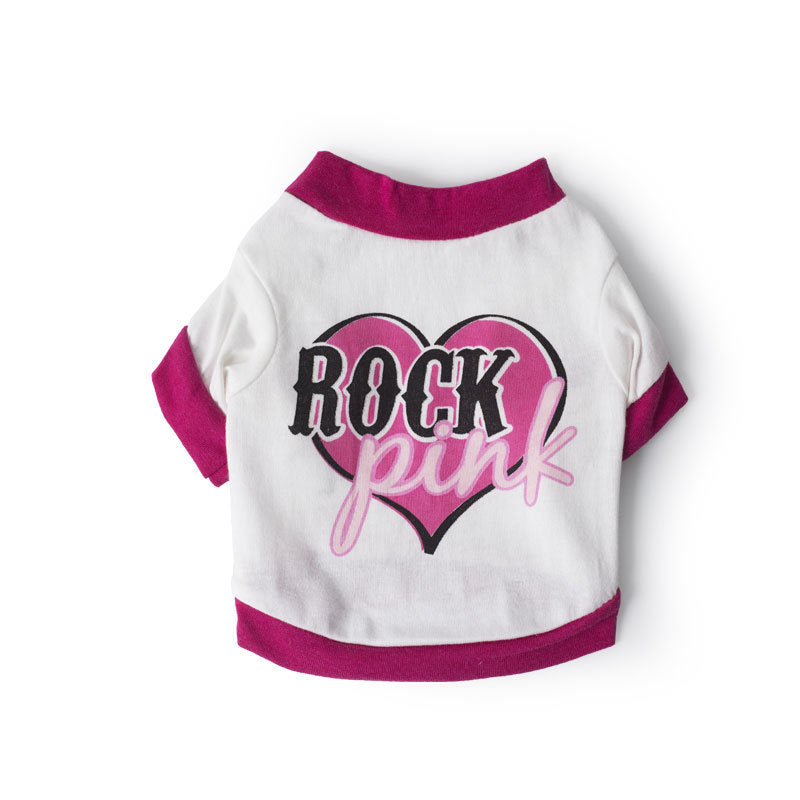 Hunde-T-Shirt "Rock Pink"