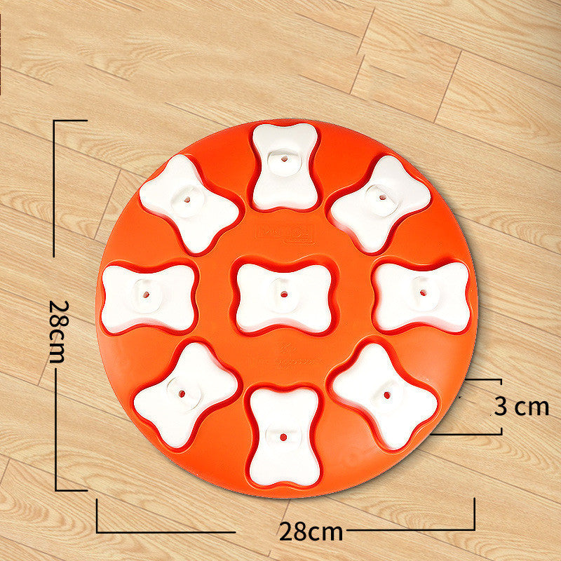 Dog Puzzle with Perforated Caps: The Smart Game That Stimulates Your Four-Legged Friend's Mind
