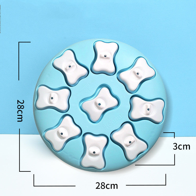 Dog Puzzle with Perforated Caps: The Smart Game That Stimulates Your Four-Legged Friend's Mind