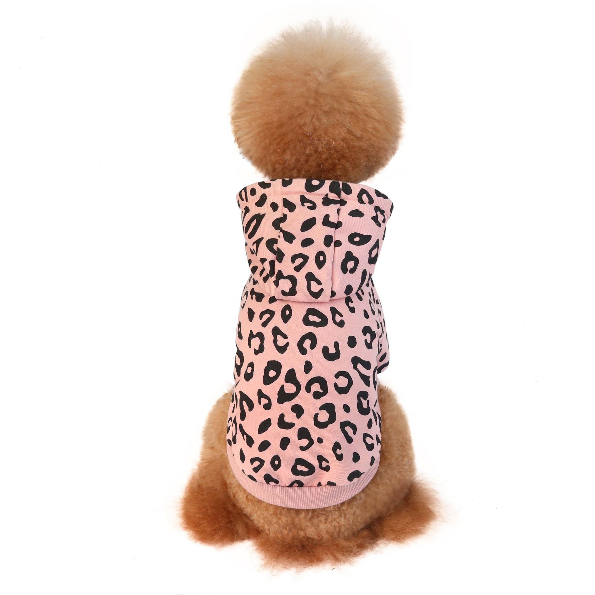 Leopard Dog Hoodie - Style and Comfort for Every Season