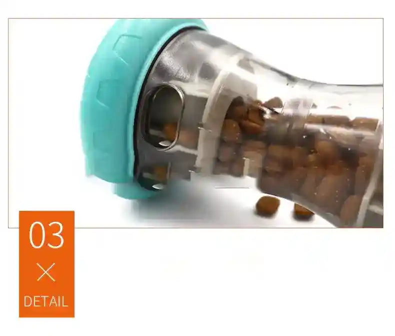 Jouet distributeur de croquettes pour chiens - Feed Me interactif