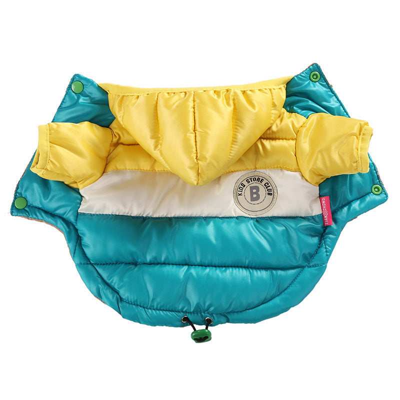 King Model Waterproof Dog Down Jacket with Hood