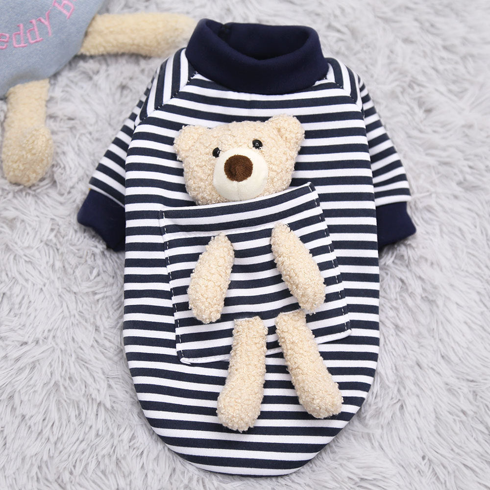Dog Sweatshirt with Teddy Bear - Cheepet