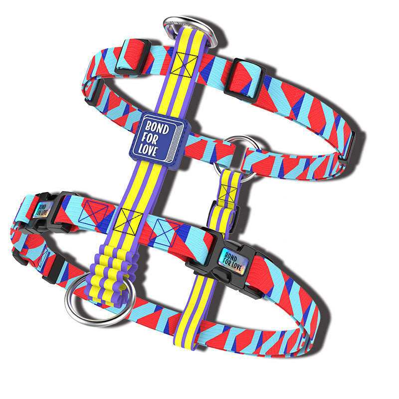 Pettorina "Wonderland" per Cani - Stile Accattivante e Massima Resistenza - Dog Moda