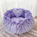 "Nina" Small Dog and Cat Bed - Comfortable and Washable