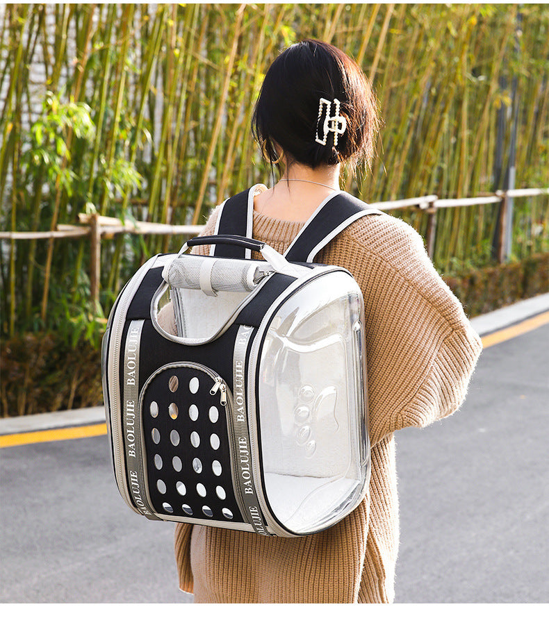 Dog Carrier Backpack "Baolujie"