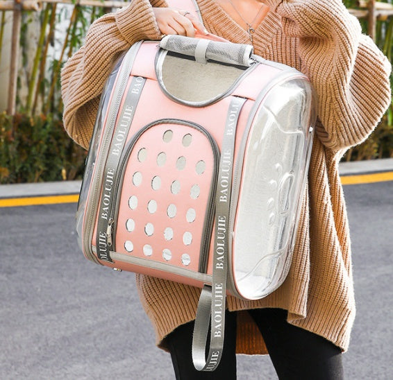 Dog Carrier Backpack "Baolujie"