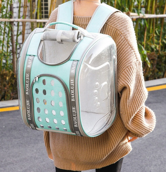 Dog Carrier Backpack "Baolujie"