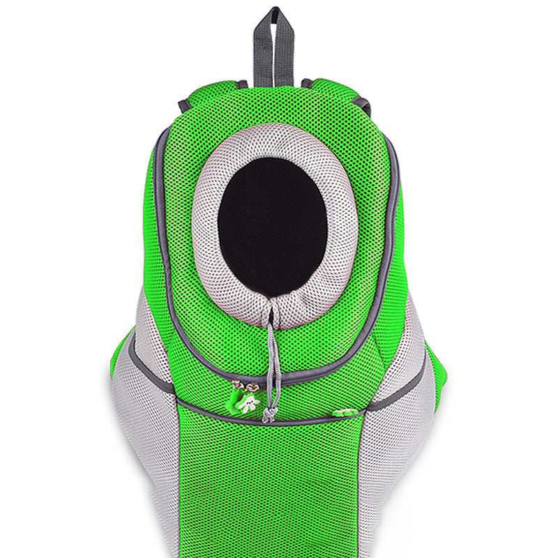 "Color Cruiser" small and medium sized dog carrier backpack