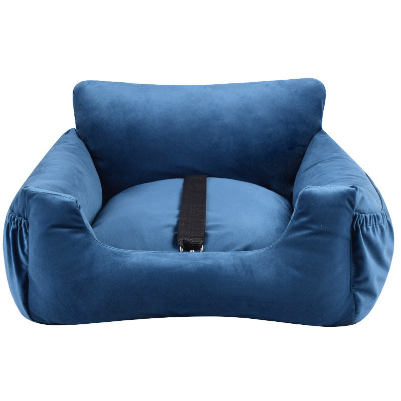 Dog seat with seat belt "Roman Holiday"