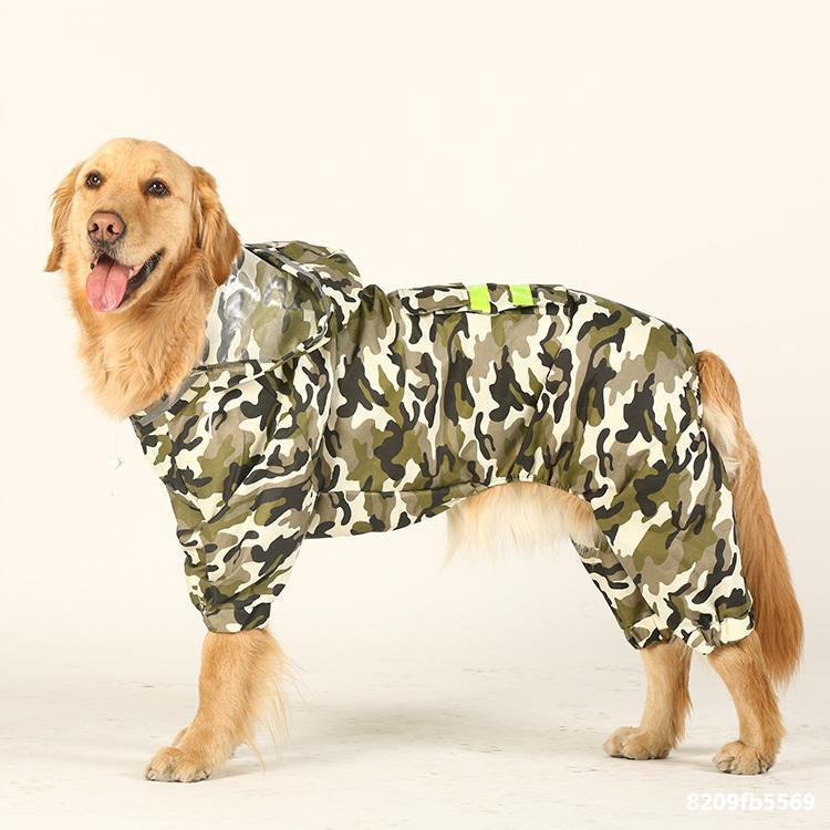 Impermeabile per Cani Camouflage Modello "Storm"