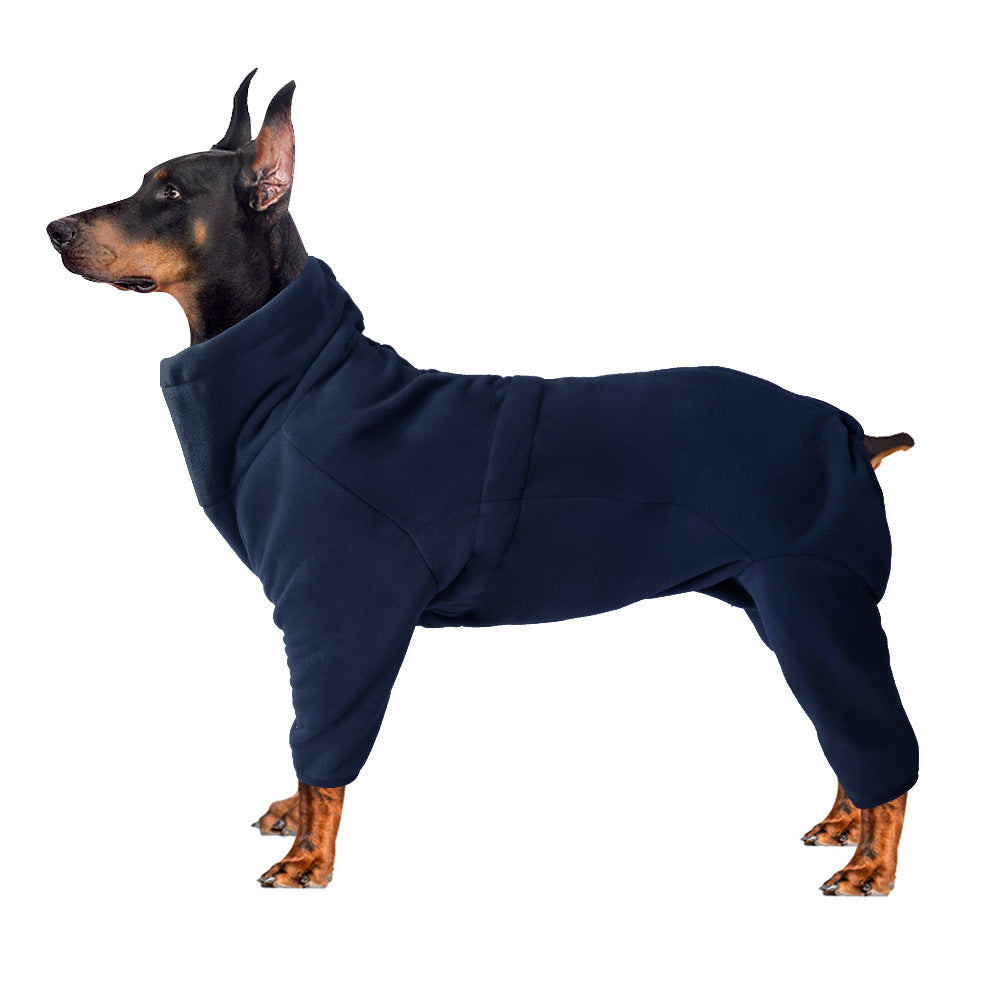 Trainingsanzug aus Polarfleece mit Reißverschluss