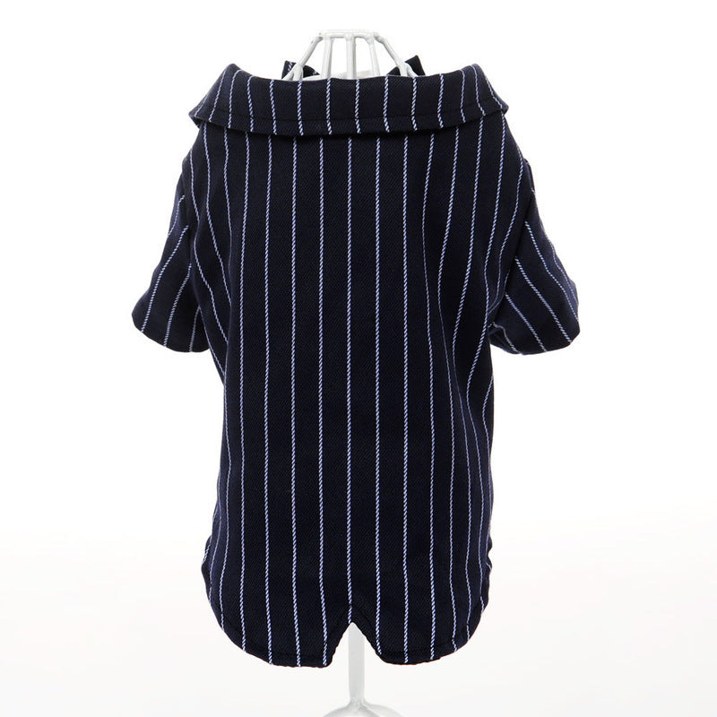Dog Formal Pinstripe Suit - Hoopet