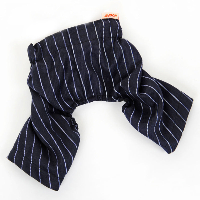 Dog Formal Pinstripe Suit - Hoopet