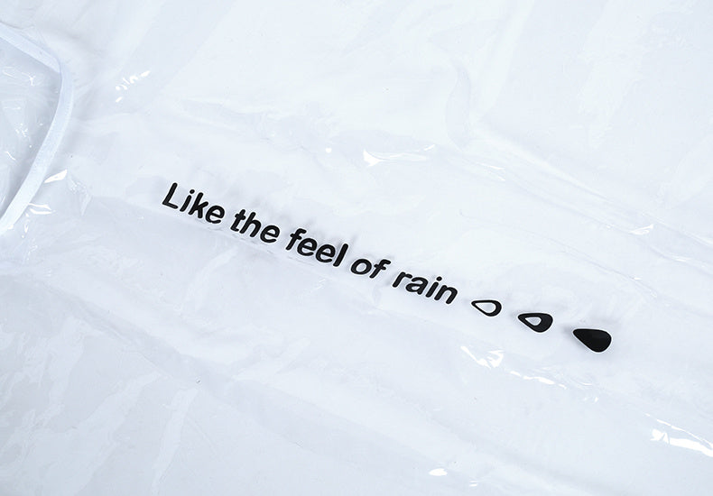 "Feel the Rain" Medium and Large Dog Raincoat - Protection and Comfort for Rainy Days