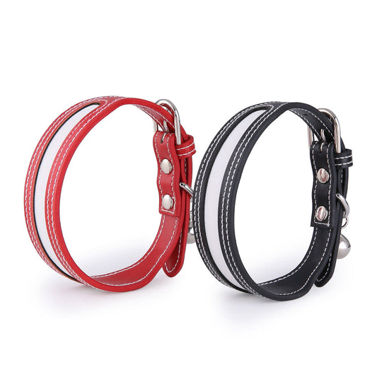 Collare Cani PU Bicolore - Resistente Taglia Unica by Dog Moda