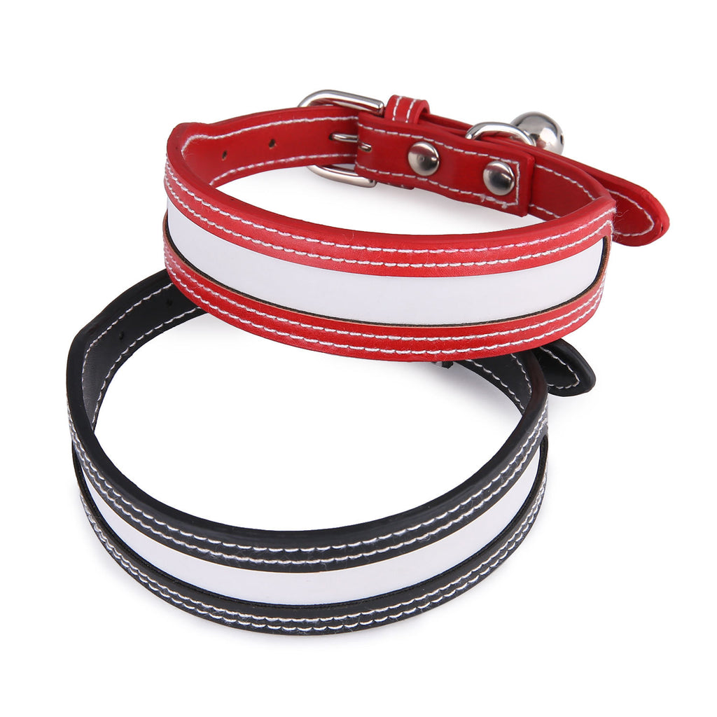 Collare Cani PU Bicolore - Resistente Taglia Unica