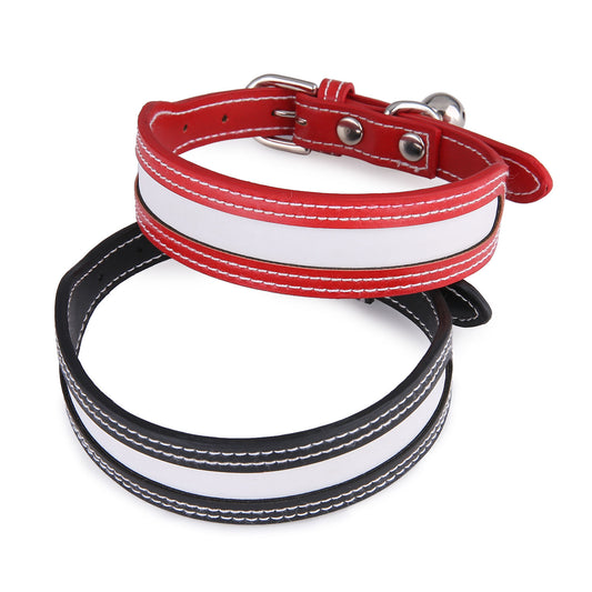 Collare Cani PU Bicolore - Resistente Taglia Unica by Dog Moda