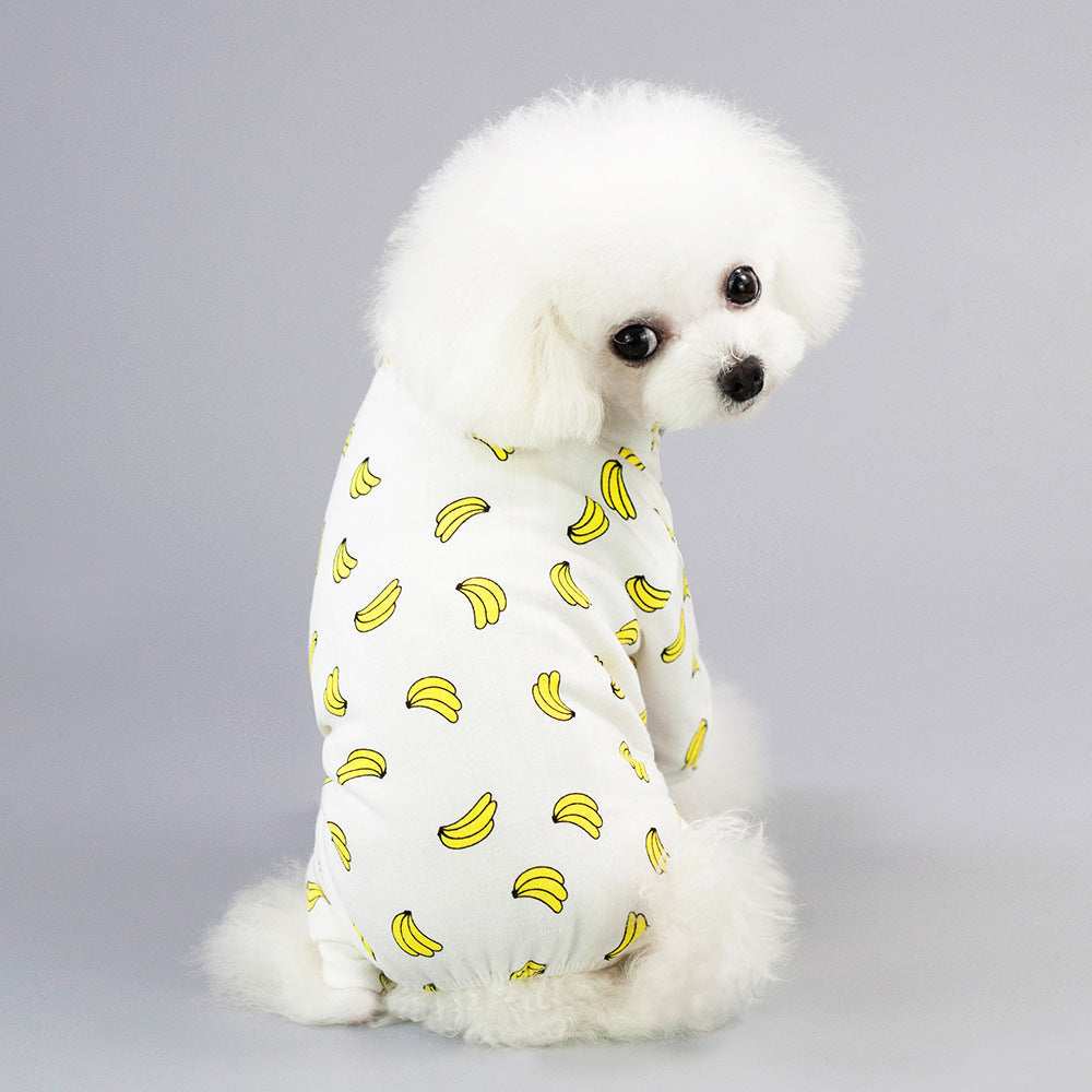 Colorful Cotton Pajamas for Dogs "Does the dog dream?"